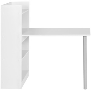 Mesa de ordenador NIKO en madera color Blanco