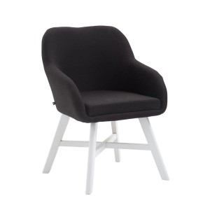 Silla de Confidente KETEL muy exclusiva color negro