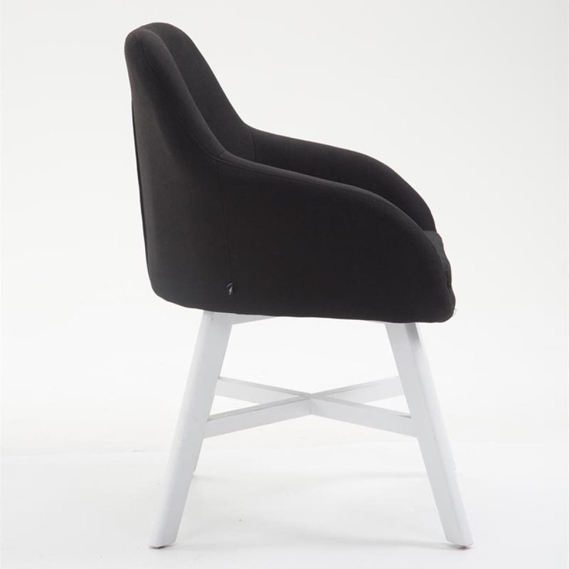 Silla de Confidente KETEL muy exclusiva color negro