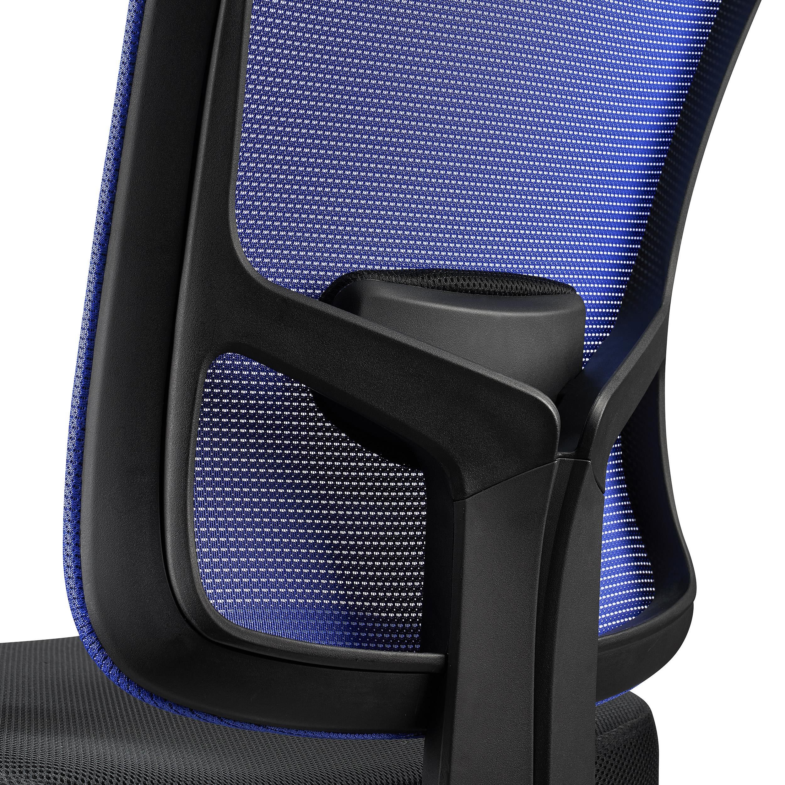 Silla Ergonómica MARKO, Soporte Lumbar, Mecanismo Sincronizado, Base Aluminio, En Negro