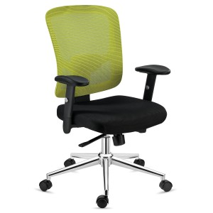 Silla Ergonómica MARKO, soporte lumbar, en negro