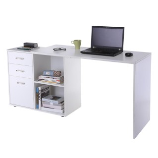 Mesa de Oficina CANDA en Madera color Blanco