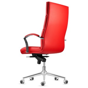 Sillón de Oficina RABAT en Piel color Negro