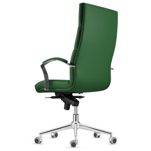 Sillón de Oficina RABAT en Piel color Negro