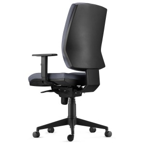 Silla Ergonómica OLIVER, tela negra