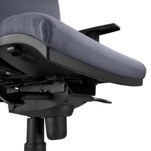Silla Ergonómica OLIVER, tela negra