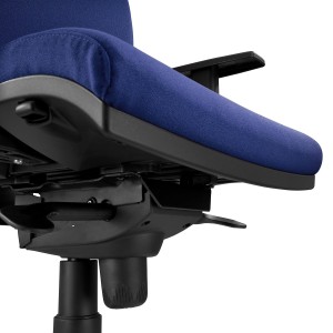 Silla Ergonómica OLIVER, tela negra