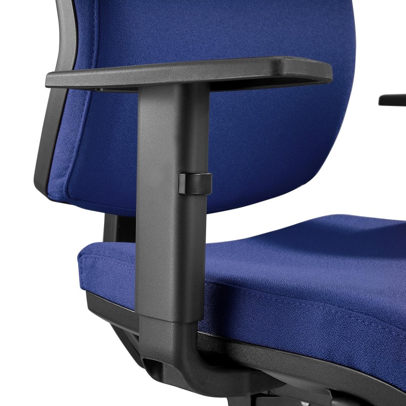 Silla Ergonómica OLIVER, tela negra
