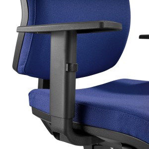Silla Ergonómica OLIVER, tela negra