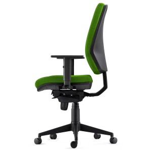 Silla Ergonómica OLIVER, tela negra