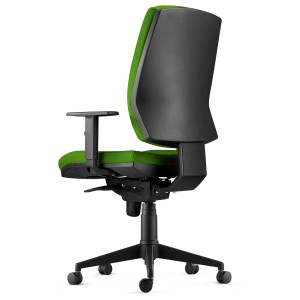 Silla Ergonómica OLIVER, tela negra