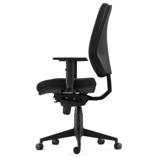 Silla Ergonómica OLIVER, tela negra 2