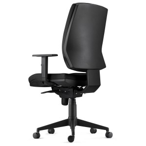 Silla Ergonómica OLIVER, tela negra