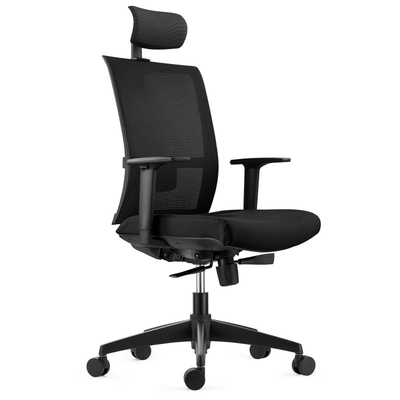 Silla Ergonómica AXEL color Negro
