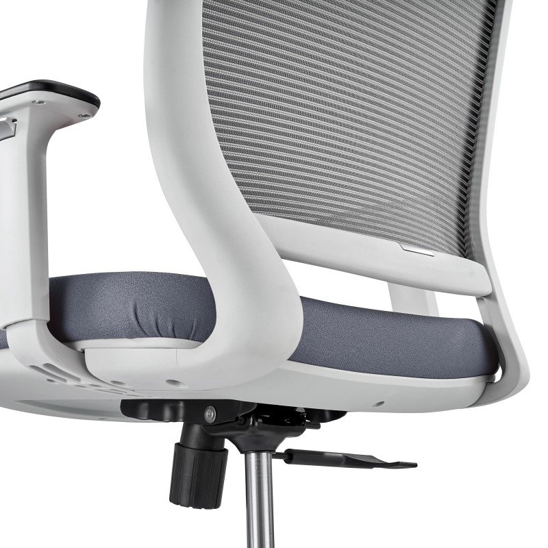 Silla de Oficina MISURI GREY color Gris / Negro