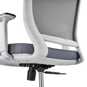 Silla de Oficina MISURI GREY color Gris / Negro