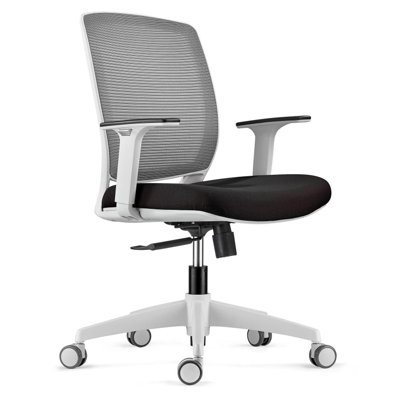 Silla de Oficina MISURI GREY color Gris / Negro