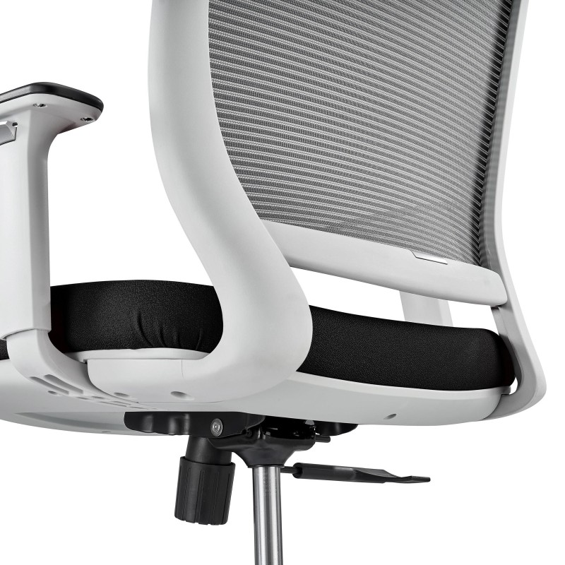 Silla de Oficina MISURI GREY color Gris / Negro