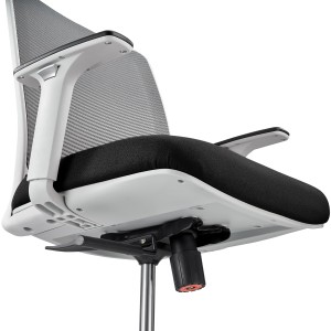 Silla de Oficina MISURI GREY color Gris / Negro