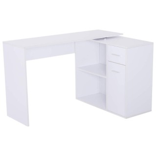 Mesa de Oficina YASER en Madera color Blanco