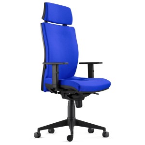 Silla Ergonómica MARVEL en Tela color Negro