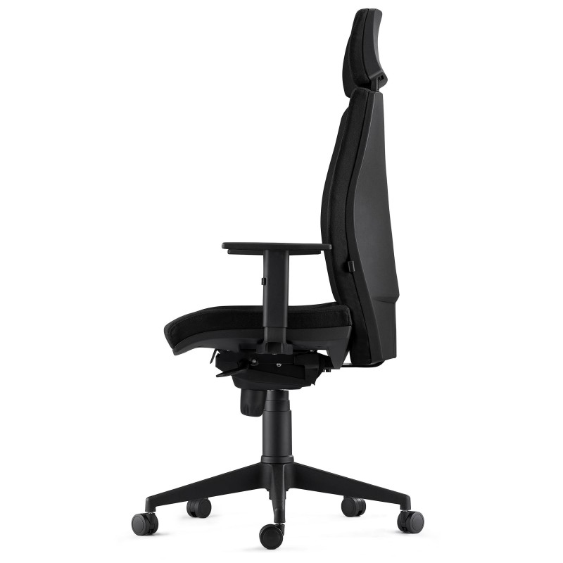 Silla Ergonómica MARVEL en Tela color Negro