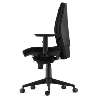 Silla Ergonómica KEVIN en Tela color Negro 2