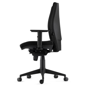 Silla Ergonómica KEVIN en Tela color Negro