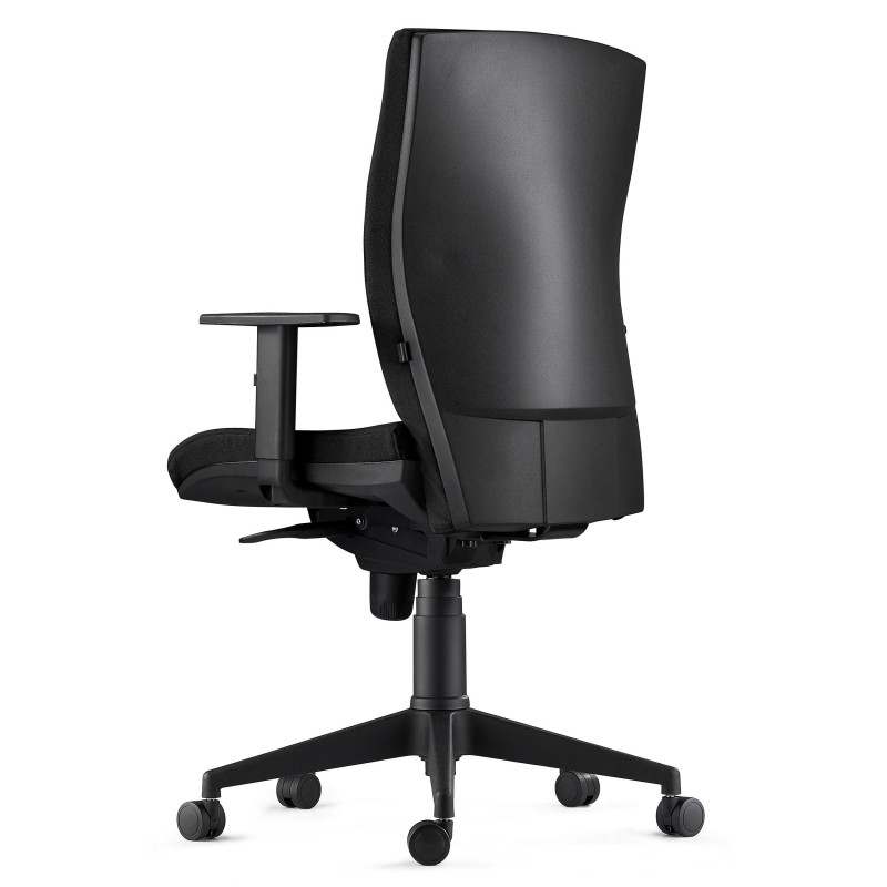 Silla Ergonómica KEVIN en Tela color Negro