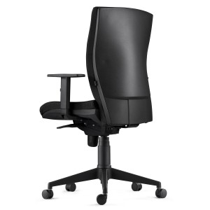 Silla Ergonómica KEVIN en Tela color Negro