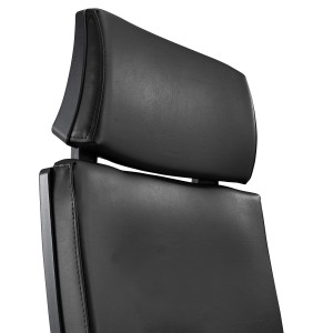 Silla Ergonómica MARVEL en Piel color Negro