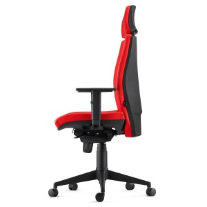 Silla Ergonómica MARVEL en Piel color Negro