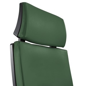 Silla Ergonómica MARVEL en Piel color Negro