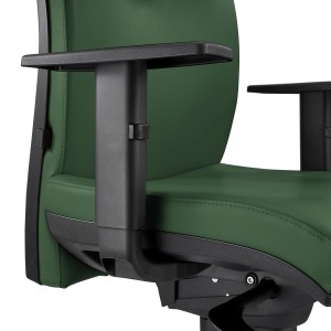 Silla Ergonómica MARVEL en Piel color Negro