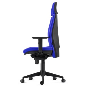 Silla Ergonómica MARVEL en Piel color Negro