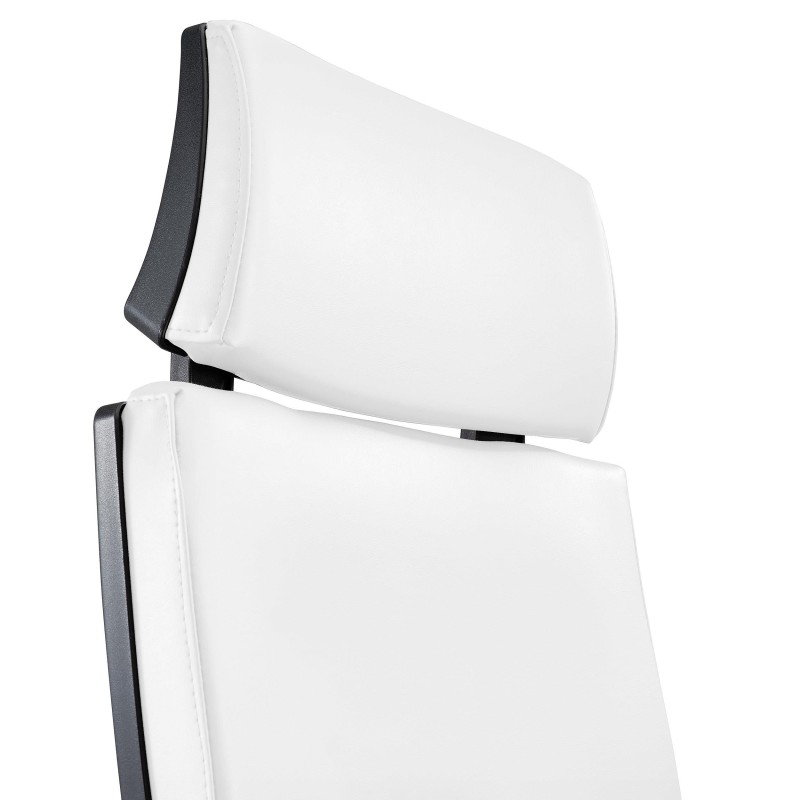 Silla Ergonómica MARVEL en Piel Natural color Negro