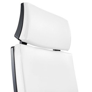 Silla Ergonómica MARVEL en Piel Natural color Negro