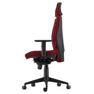 Silla Ergonómica MARVEL en Piel Natural color Negro