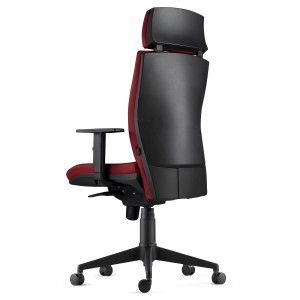 Silla Ergonómica MARVEL en Piel Natural color Negro