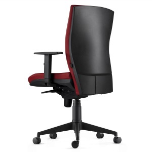 Silla Ergonómica KEVIN en Piel Natural color Negro