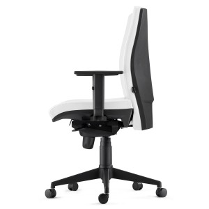Silla Ergonómica KEVIN en Piel Natural color Negro