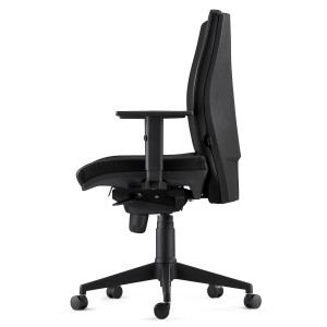 Silla Ergonómica KEVIN en Piel Natural color Negro