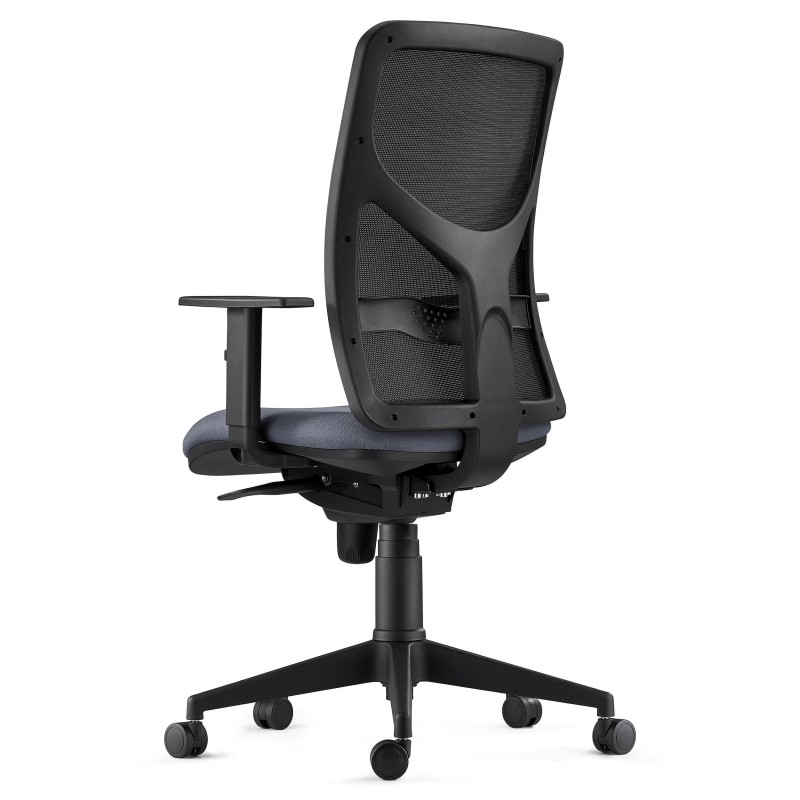 Silla de Oficina MILO en Tela color Negro