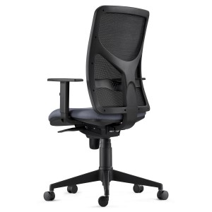 Silla de Oficina MILO en Tela color Negro