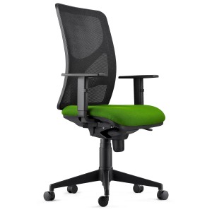 Silla de Oficina MILO en Tela color Negro