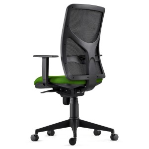 Silla de Oficina MILO en Tela color Negro
