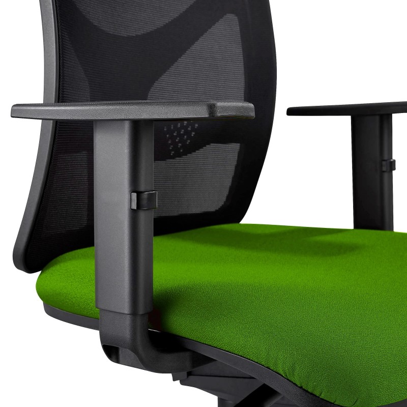 Silla de Oficina MILO en Tela color Negro