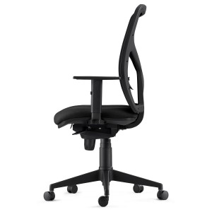 Silla de Oficina MILO en Tela color Negro