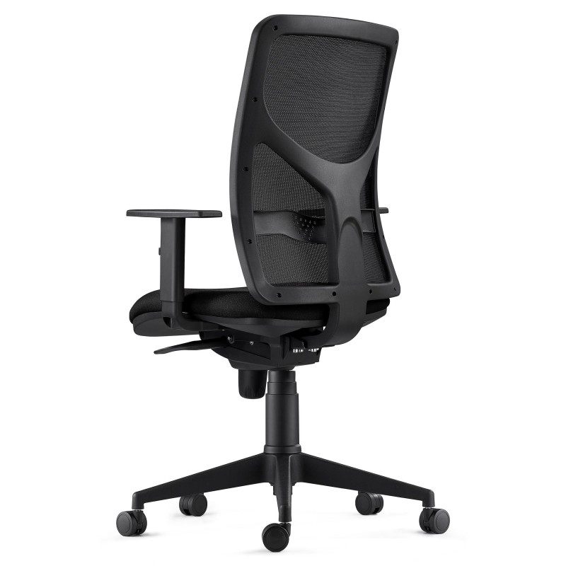 Silla de Oficina MILO en Tela color Negro