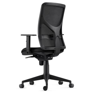 Silla de Oficina MILO en Tela color Negro